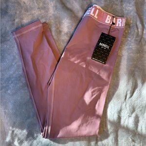 Barbell Activewear Pink Women’s Leggings, size large